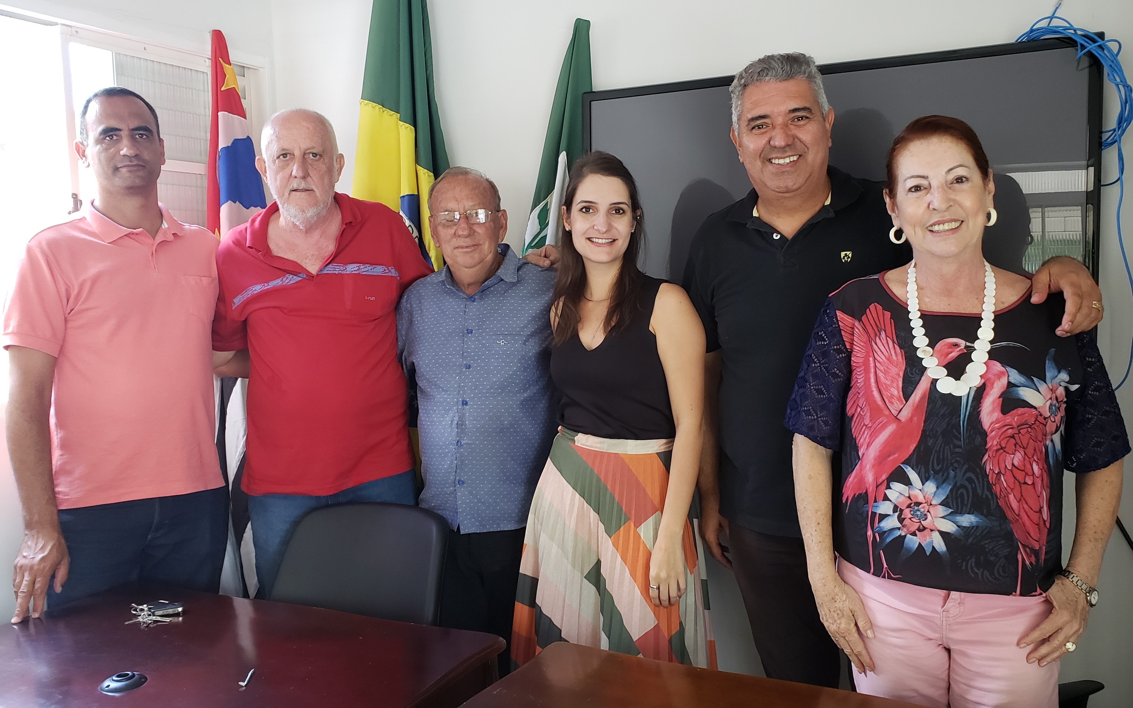 Assessoras representam o deputado estadual Itamar Borges / CMM