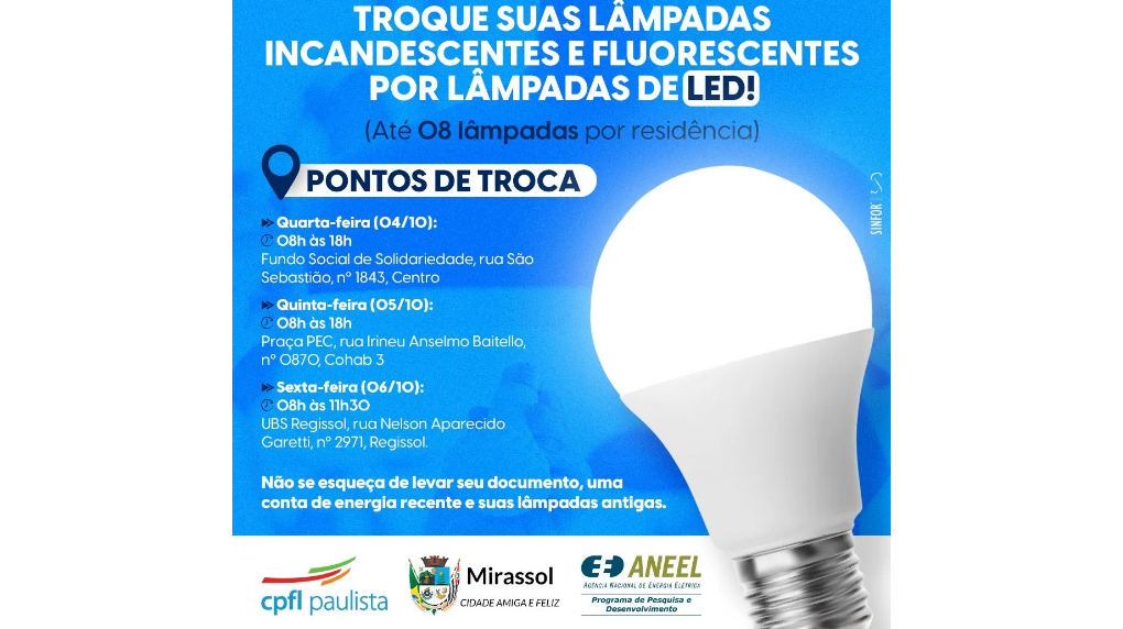 Divulgação / Prefeitura de Mirassol
